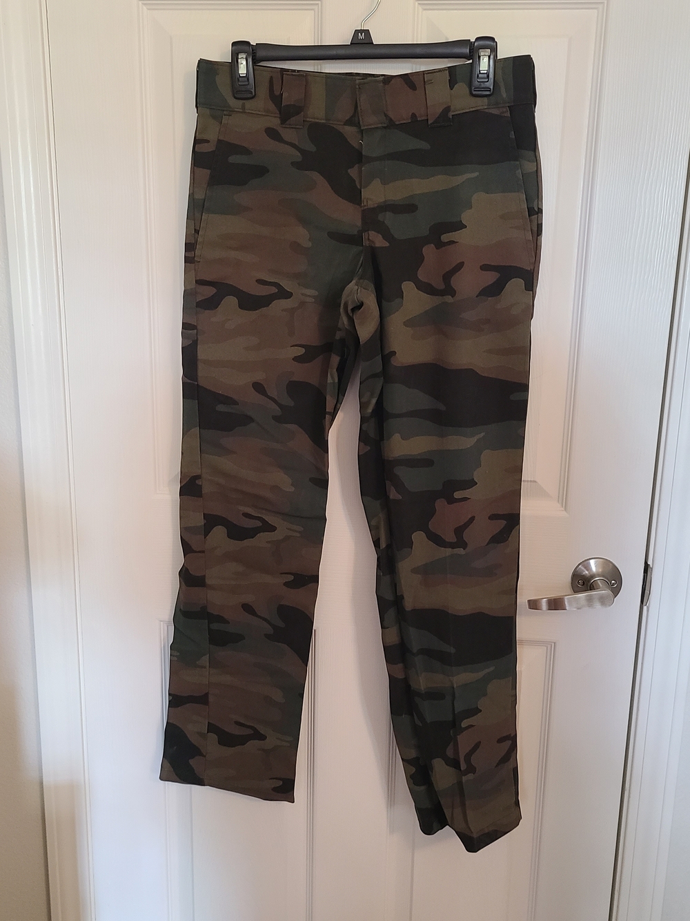 Men's Camo Straight-Leg Pants - Green/Brown